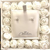 Orecchini Miluna Donna 8 Cuori in Oro bianco Diamante 0.3 Ct ERD2421-030G7 - ERD2421-030G7